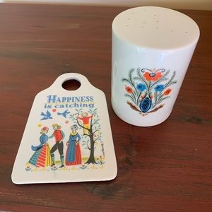 Berggren Zester/grater and Pepper Shaker Swedish